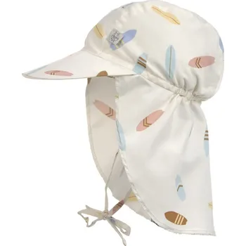 Módní doplněk LÄSSIG klobouček Sun Protection Flap Hat Surfboards Sea Salt vel. 7-18 m