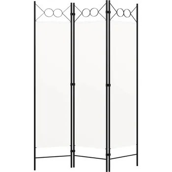 Paraván Paraván 3-panelový, bílý, 120 x 180 cm