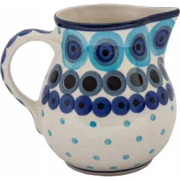 Konvička na mléko Džbánek na mléko Mlékovka 500 ml Ceramika Artystyczna Bolesławiec dekor 2148