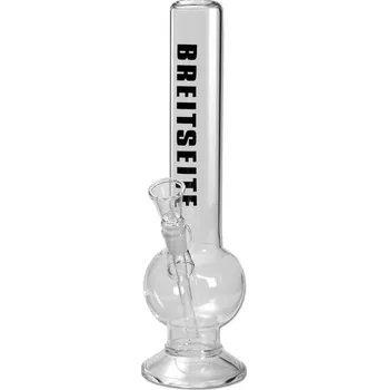 Čistič dýmky Black Leaf Skleněný bong Breitseite s baňkou 40cm