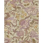 Eijffinger Vliesová tapeta na zeď, hnědo-fialová, květiny, 350644, Amber, Eijffinger, velikost 10 x 0,52 m