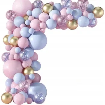 Balónek Velká narozeninová sada mořská panna