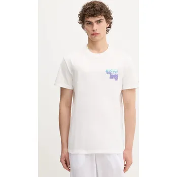 Pánské tričko Bavlněné tričko Tommy Jeans DM0DM21589 bílá 00X, vel. XXL