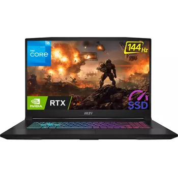 Notebook Notebook MSI Katana 17 B12U 17,3" Intel Core i5 16 GB / 1024 GB černý