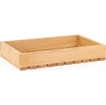 Obraz Dřevěná truhla/bedna dubová dekorativní 520x325x91 mm ekologická TECHNICA