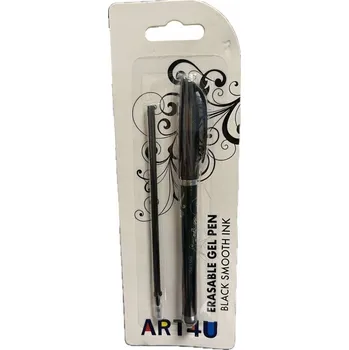 Propiska s gumovací náplní ZMAZATELNÁ černá