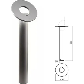 Venkovní osvětlení Redo Group Venkovní sloupek Free 90455 Redo group