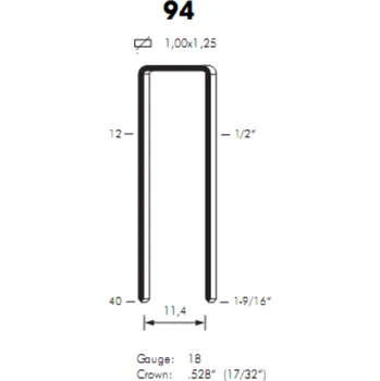 Spona do sešívačky Sponky OMER 94 / 30