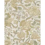 Eijffinger Vliesová tapeta na zeď, hnědo-béžová, květiny, 350642, Amber, Eijffinger, velikost 10 x 0,52 m
