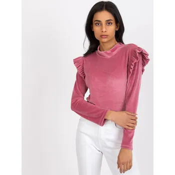 Dámská košile Halenka DHJ BZ 6533B.85 tmavě růžová jedna velikost