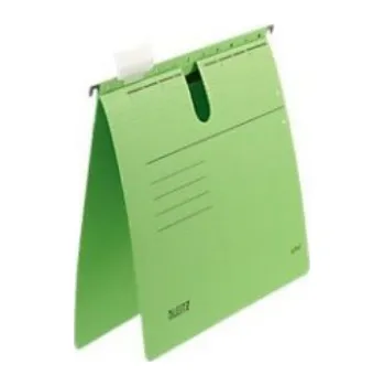 Kancelář Závěsné desky Leitz ALPHA A4 s rychlovazačem, zelená