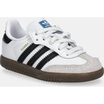 Dětská móda Dětské tenisky adidas Originals SAMBA OG JQ3191 bílá 00X, EUR 26.5