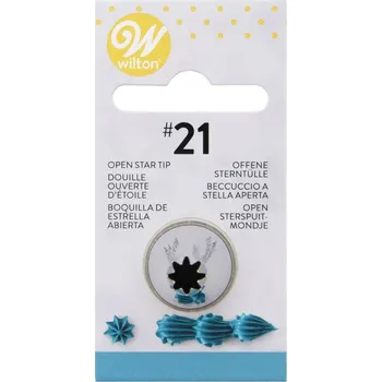 Wilton Trezírovací špička hvězda č. 21