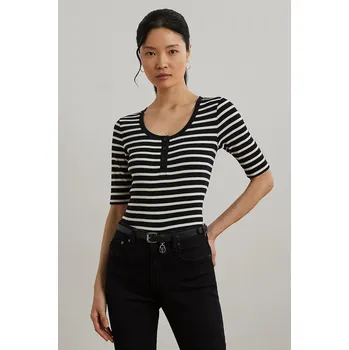 Pánské tričko Tričko Lauren Ralph Lauren 200971086 černá 99X, vel. S