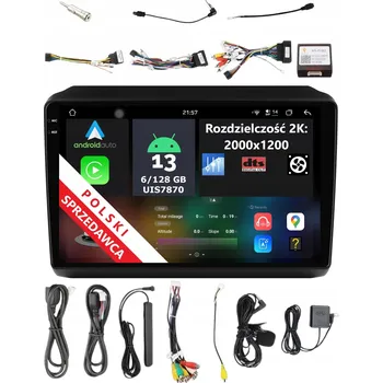 Autorádio 2K QLED AUTORÁDIO ANDROID FIAT DUCATO PEUGEOT BOXER 6/128 GB DSP CARPLAY LTE