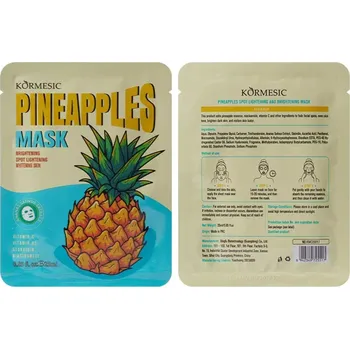 Pleťová maska ČISTICÍ PLEŤOVÁ MASKA V PLÁTKU S VITAMÍNEM C, B5 A NIACINAMIDEM PRO ROZJASNĚNÍ