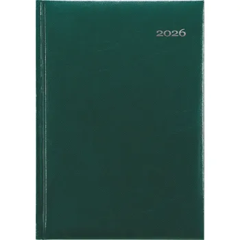 Diář Graspo Kronos A5 denní 2026 zelený