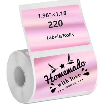 Speciální papír Samolepicí štítky náhrada za Phomemo M110 M200 M220 M221 50x30