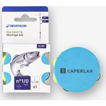 Rybářský háček CAPERLAN Montáž na sportovní rybolov Okounek č. 1/0