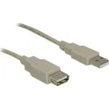 Datový kabel DeLOCK Cable USB 2.0 - 1.8m USB kabel 1,8 m USB A bílý