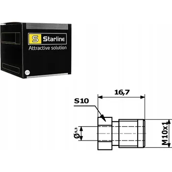 Brzdová hadice Spojka brzdových hadic Starline ST BH40