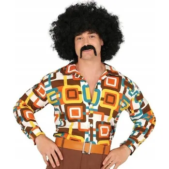 Pánská košile PÁNSKÁ KOŠILE GROVVY KOSTKY 70. a 80. LÉTA KOSTÝM KARNEVAL M