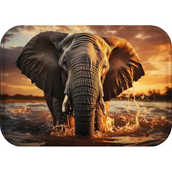 Koupelnová předložka KOUPELNOVÁ PŘEDLOŽKA 40X60 PROTISKLUZOVÁ TEPLÁ MĚKKÁ POHODLNÁ