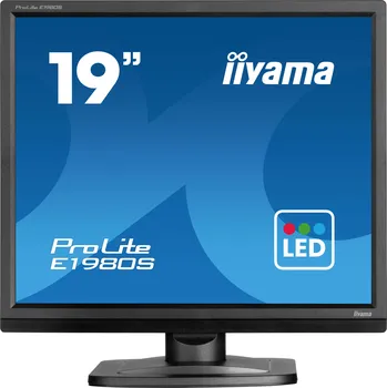Monitor iiyama ProLite/E1980S/19"/TN/1280x1024/75Hz/3ms/Black/3R