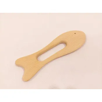 Masážní přístroj GUASHA - Dřevěná Masážní Pomůcka ve tvaru Ryby