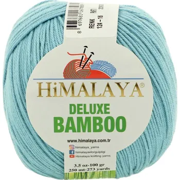 Příze Himalaya Deluxe Bamboo 124-16 modrá