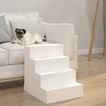 Schůdek Schůdky pro psa VidaXL 4 stupně, 47 cm, 1 kg