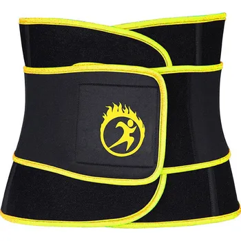 Neoprenový oblek SLIMBODY Fitness pás pro hubnoucí muže, neopren S ČERNÁ