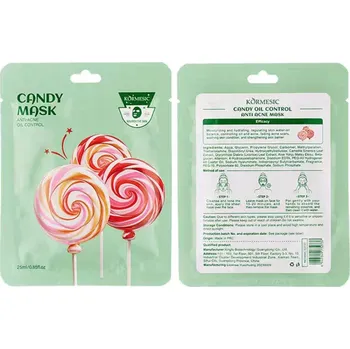 Pleťová maska PLÁTÝNKOVÁ MASKA NA OBLIČEJ PRO KONTROLU PRODUKCE SEBA U MASTNÉ PLETI