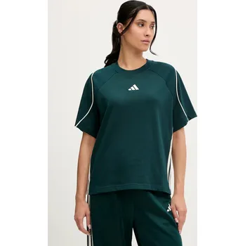 Pánské tričko Bavlněné tričko adidas Stadium JW0449 zelená 79X, vel. M