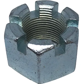 Matice DIN 935 16x1.5 (8.8) ZN Matice korunková, jemný závit, zinek