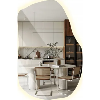 Zrcadlo Zrcadlo LED nad umyvadlo s podsvícením do koupelny, ložnice, předsíně