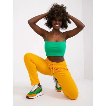 Dámské kalhoty Tepláky RV DR 7806.32 světle oranžová L