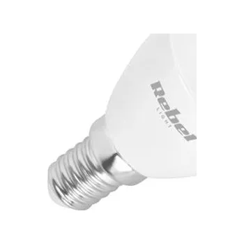 Žárovka Žárovka LED E14 5W bílá teplá REBEL ZAR0558