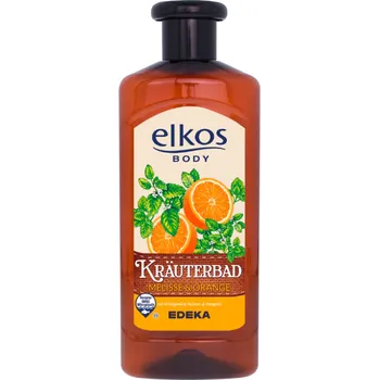 Koupelová pěna Soft & Gentle Elkos Bylinná koupel s meduňkou a pomerančem 500 ml - originál z Německa