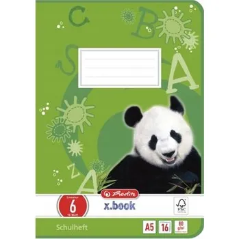 Sešit Hladký sešit A5 Herlitz, 16 listů