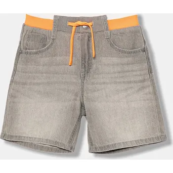 Chlapecké kraťasy Dětské riflové kraťasy United Colors of Benetton 4AD7G902Y.P.Seasonal šedá 09X, vel. 104