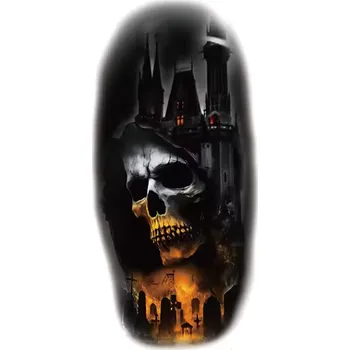 Odstranitelné tetování B-TOP Voděodolné dočasné tetování Lebka FF-267