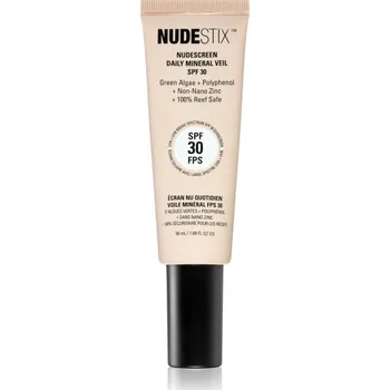 Přípravek na opalování Nudestix Nudescreen Daily Mineral Veil SPF 30 ochranný denní krém SPF 30 odstín Tan 50 ml