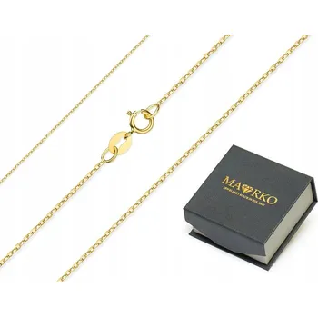 Řetízek JEMNÝ ZLATÝ ŘETÍZEK PRO ŽENY Au 585 ROLO 42 cm