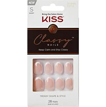 Kiss My Face Classy Nails Exclusive Only - Gelové nehty ( 28 ks )