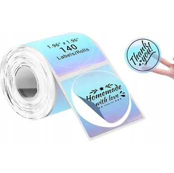 Samolepící etiketa Samolepicí štítky náhrada za Phomemo M110 M200 M220 M221 50x50 mm