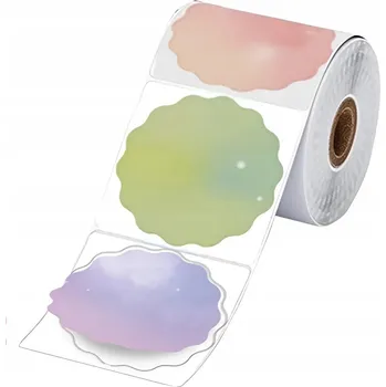 Samolepící etiketa Samolepicí štítky náhrada za Phomemo M110 M200 M220 M221 50x50 mm