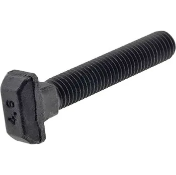 Šroub DIN 186B 16x50 šroub s hlavou T a čtyřhranem, bez povrchové úpravy