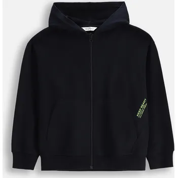 Chlapecká mikina Coccodrillo dětská mikina bavlna modrá, velikost 116