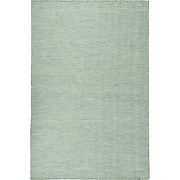 Koberec Koberec s plochou vazbou, 120x170 cm, tyrkysový